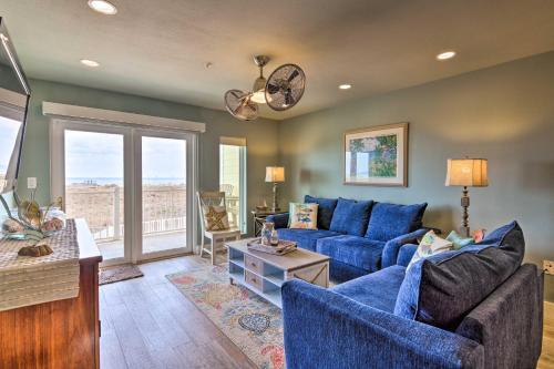 Apartamento Beachfront Port Aransas Condo With Ocean Views!