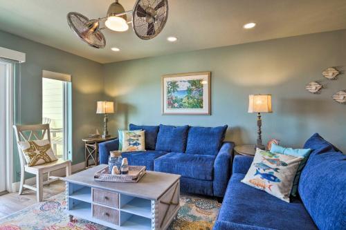 Apartamento Beachfront Port Aransas Condo With Ocean Views!