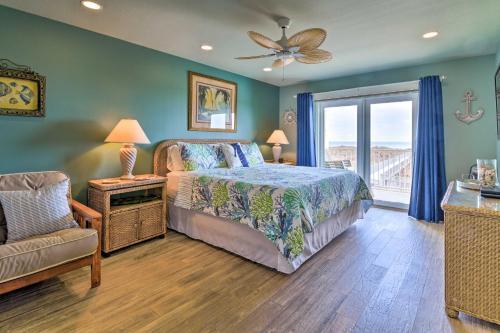 Apartamento Beachfront Port Aransas Condo With Ocean Views!