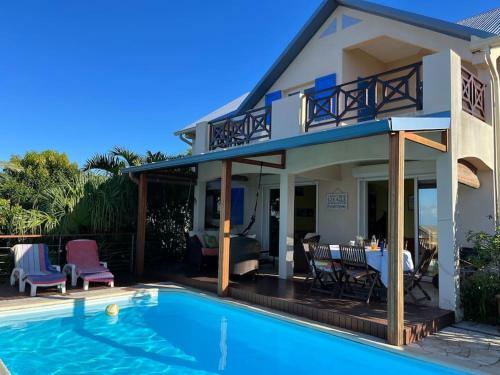 Villa Leu Mascareigne Piscine Vue Mer