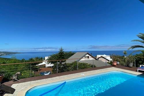 Villa Leu Mascareigne Piscine Vue Mer