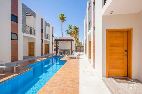 New Oceanview Rooftop Townhome With Pool Onsite Steps To Beach