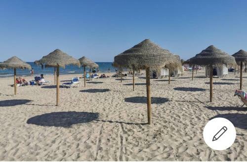 Apartamento S En Playa de Burriana Con Piscina