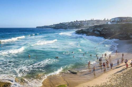 Apartamento A Cozy Beach Studio, 5min Walk To Bondi Beach