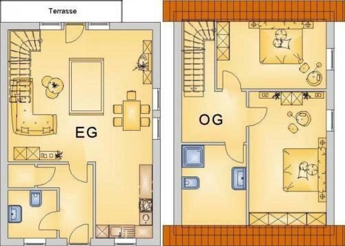 Ferienhaus Nr 32, Typ A, Ferienanlage Blauvogel, Hasselfelde, Harz