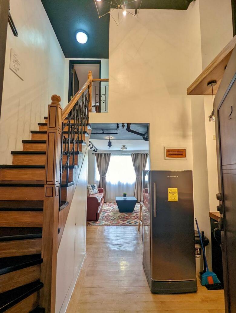 Apartamento 1br Artist Loft Cambridge Cainta Pasig Fast Wifi