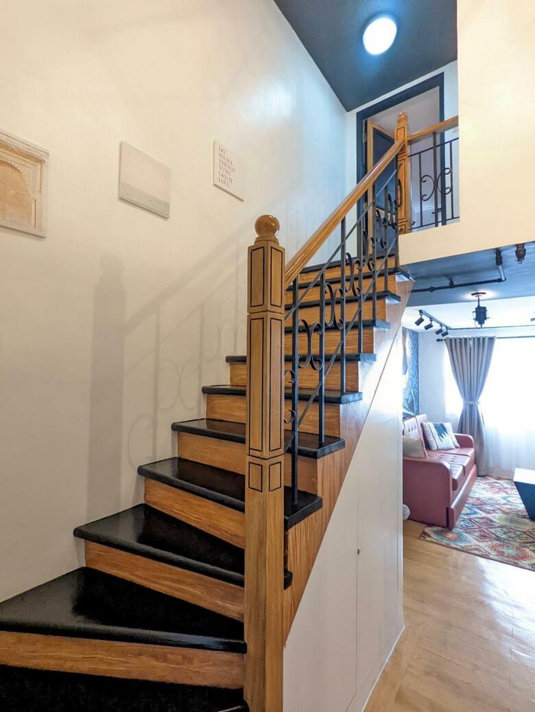 Apartamento 1br Artist Loft Cambridge Cainta Pasig Fast Wifi