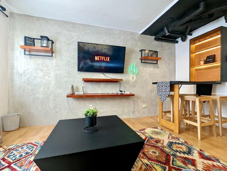 Apartamento 1br Artist Loft Cambridge Cainta Pasig Fast Wifi