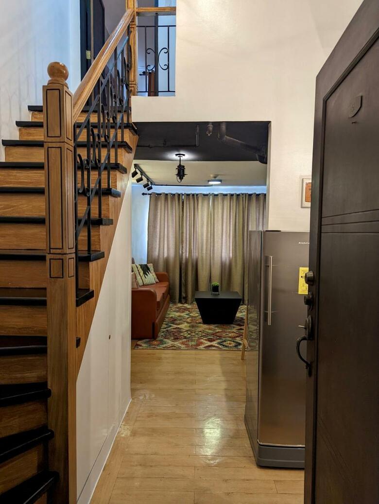Apartamento 1br Artist Loft Cambridge Cainta Pasig Fast Wifi