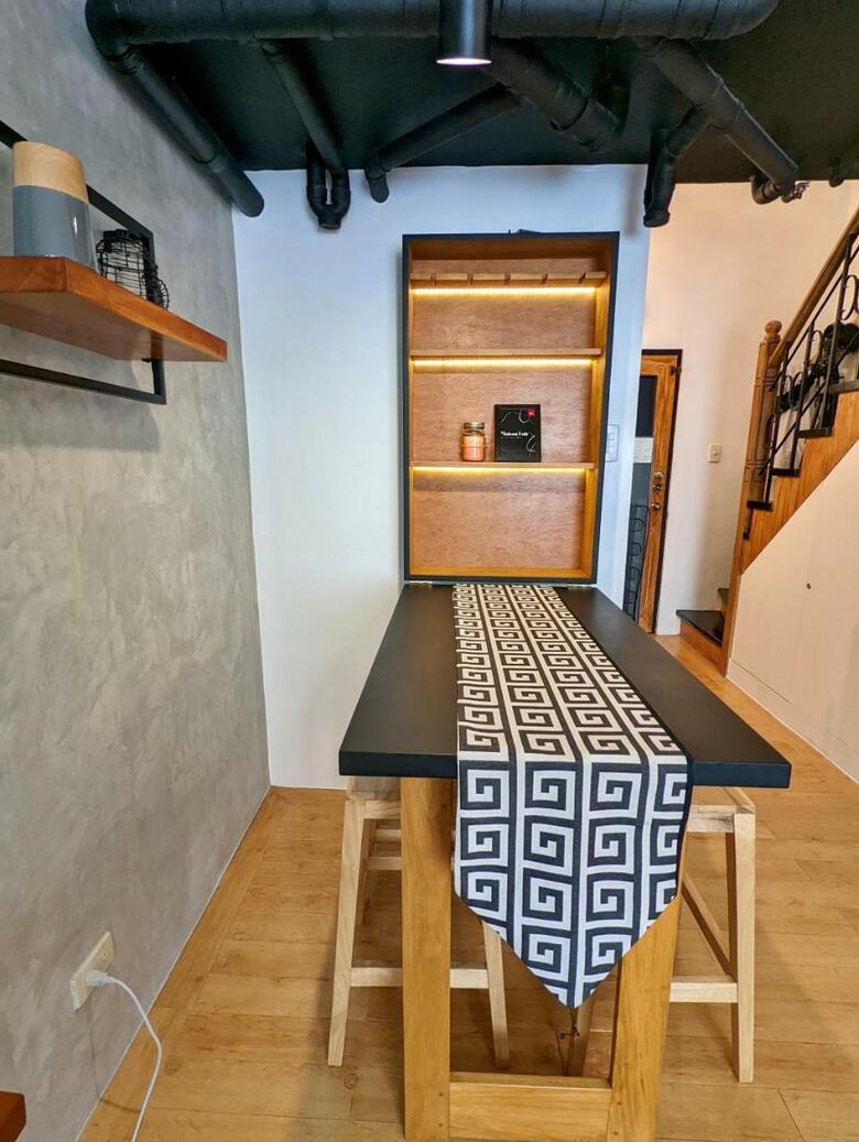 Apartamento 1br Artist Loft Cambridge Cainta Pasig Fast Wifi