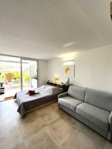 Apartamento Nouveau Studio Chaleureux Avec Jacuzzi Priv� & Piscine