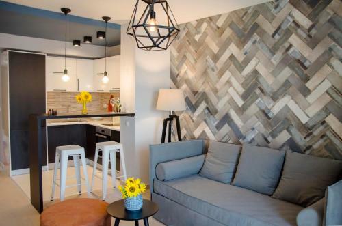 Apartamento New Stylish Studio, Skopje Centre - Panoramic Views - Superior Amenities