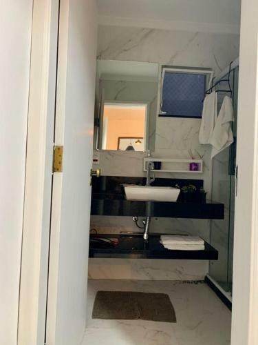 Apartamento Flat Com Varanda Com Vista Para O Lago No Cavalinho Branco