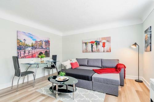 Apartamento Bright And Spacious 1br Apt With King Bed And Netflix!