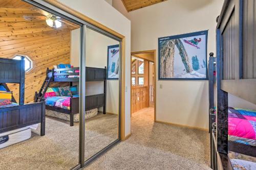 Expansive Cabin With Hot Tub And Ski Slope Views!