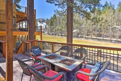 Expansive Cabin With Hot Tub And Ski Slope Views!
