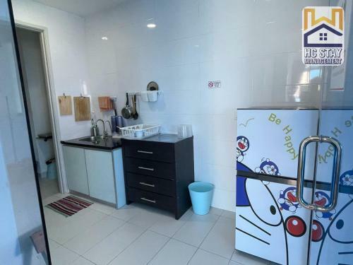 Apartamento The Wave Residence By Hcstay Management((Doraemon Theme)