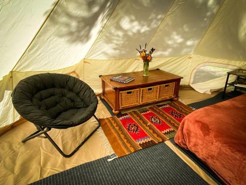 Glamping In The Redwoods