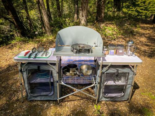 Glamping In The Redwoods