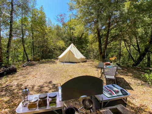Glamping In The Redwoods