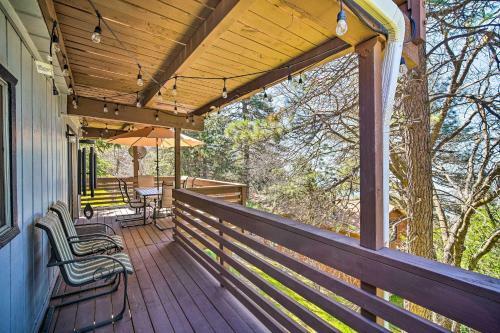 Running Springs Cabin With Large Deck And View!