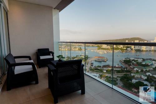 Apartamento 2303 Lujo H2 Plaza Cartagena