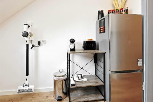 Apartamento Stay&dream: 50m� - City - Kitchen - Netflix