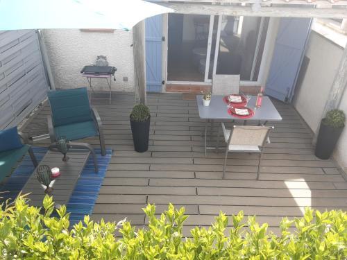 T2 35m2 Maisonnette Climatisation Terrasse 25m2