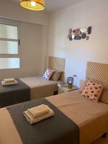 Apartamento Piso Central Con Terraza A 5 Min de La Playa