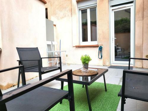 Apartamento La Providence - Studio Avec Terrasse - Centre Ville Tlse