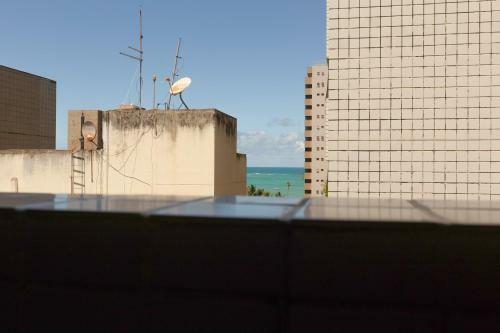 Apartamento Flat Quarto E Sala C/ Vista Mar Espetacular