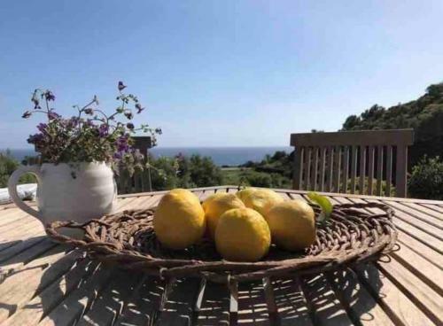 Antique Rural Dammuso With Pool And Sea View