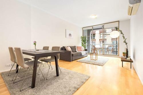Apartamento New! A Cozy & Stylish Studio Next To Darling Harbour