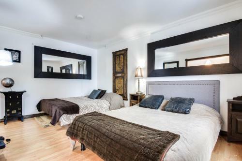 Bed & Breakfast Chalet Vue Sur La Riviere St-maurcie