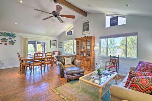 Vibrant Prescott Home Deck, Grill, Near Dtwn