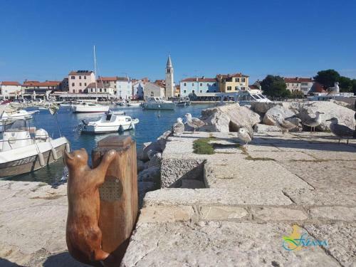 Apartamento Dolcefarniente Fazana - Bedroom Seaview