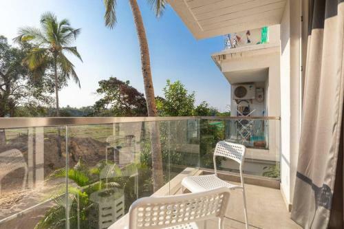 Apartamento 1br Calangute Nr Beach Pool Gym & Sunsets