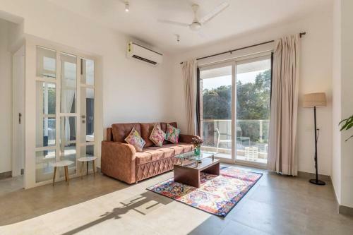 Apartamento 1br Calangute Nr Beach Pool Gym & Sunsets