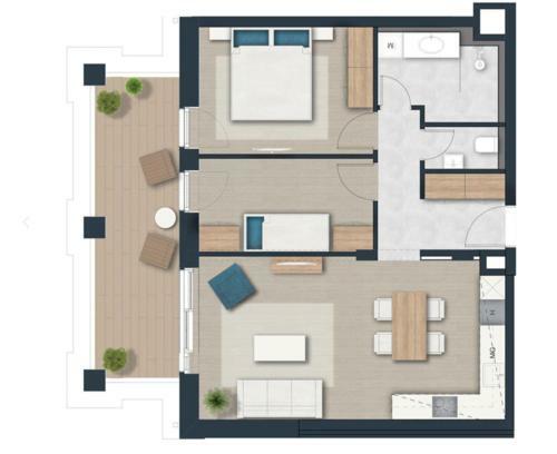 Apartamento Bala Garden Residence