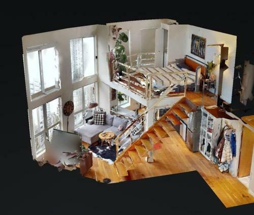 Apartamento Rare Find Loft With Fireplace @ Central Downtown