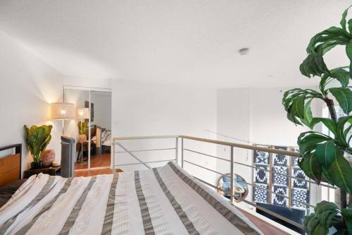 Apartamento Rare Find Loft With Fireplace @ Central Downtown
