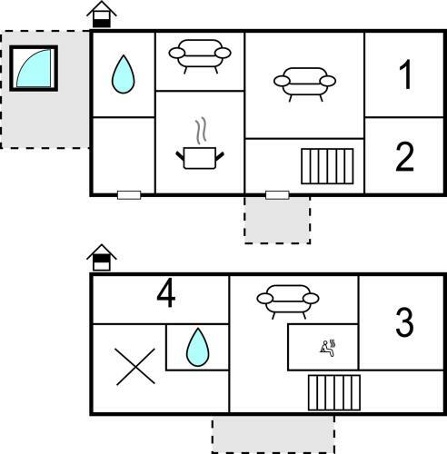 Nice Home In Kristdala W/ Sauna And 4 Bedrooms