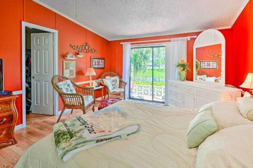 Colorful Ellenton Escape With Lanai And Pond View