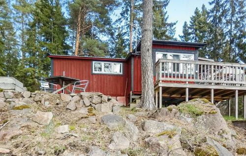Amazing Home In Herr�ng With Sauna And 1 Bedrooms