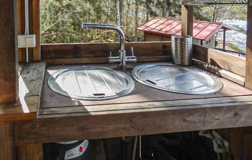 Amazing Home In Herr�ng With Sauna And 1 Bedrooms