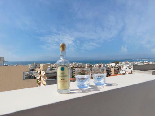 Apartamento Brand New Penthouse Overlooking Halkis