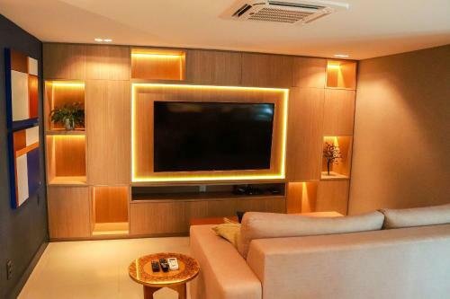 Apartamento Qavi - Flat Sofisticado Em Resort Beira Mar Cotovelo #inmare355