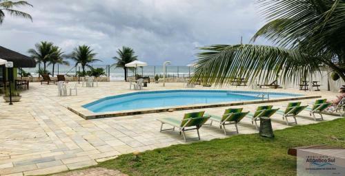 Apartamento Flat Beira Mar Com Piscina