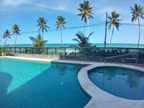 Apartamento �timo Flat Com Vista Panor�mica Da Praia Em Macei�