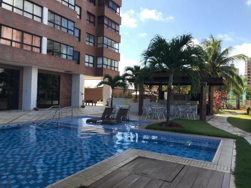Apartamento Studio Da Praia Vista Mar 2 Suites Completa